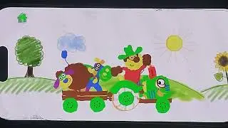 Old MacDonald bini bambini pyccknn 