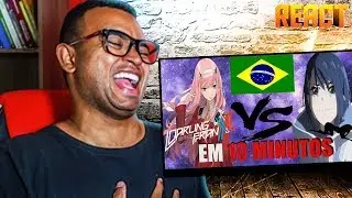 KKKK MUITO BOM | Fandub Darling in the franxx EM 10 MINUTOS {BR}