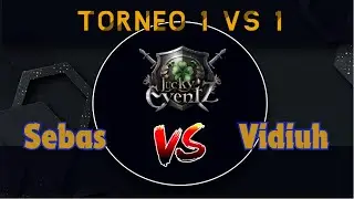 SEBAS VS VIDIUH | TORNEO 1 V 1 @LuckyEventZ | 16vos DE FINAL | Tibia