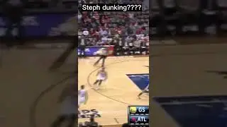 Steph dunking??????? #basketball  #basketballedit  #dunk  #shorts