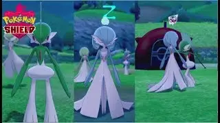 Shiny Gallade & Gardevoir Interaction - Pokemon Sword & Shield