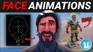 FACE ANIMATIONS for Characters/Players in Fortnite Creative/UEFN! (Part 3)