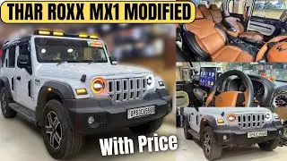 Thar Roxx Mx1 Modification | Thar Roxx Modified | Thar Roxx Mx1 To Ax7 Modified 