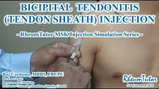 Bicipital (Biceps) Tendonitis Injection