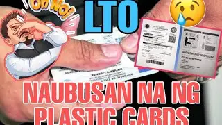 LTO nagka-ubusan na ng mga Plastic Cards | Lisensya papel muna?