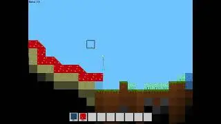 2D Minecraft - waterfall mechanics