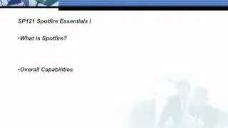 Syntelli Solutions Spotfire Educational Training