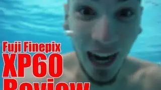 Topless Fuji Finepix XP60 Underwater Review + 240fps example!