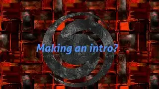 How to make an into on YouTube...