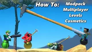 How To Install Mods For Getting Over It (Giant Hammer, Shotgun, Multiplayer) + Download Links
