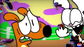 IF THE DARKNESS TOOK OVER DOODLE TOONS V2 | Pibby In YouTube | Angel Avila Maravilla