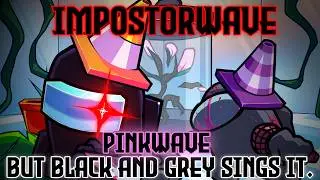 Impostorwave / Pinkwave but Black and Grey sings it. [FNF Cover]