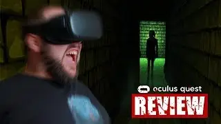 Scared Out Of My Mind! | Dreadhalls VR Oculus Quest Review | QUESTober