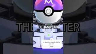 HOW TO GET A MASTERBALL IN POKEMON GO #pokemongo #pokemon #pokémon #shorts