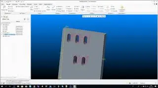 Проектирование в Creo - создание массива операций. Часть 1.