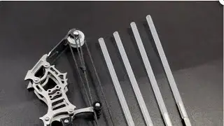 MINIATURE COMPOSITE BOW ARROW TOY