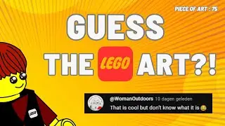 LEGO speed build : guess the ART  : piece of art 75  #lego #legoaddict #legoart #speedbuild #legos