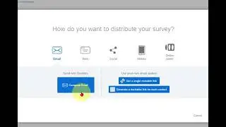 Qualtrics - How to create a link to distribute your survey