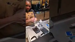 Кофетерия на лайнере MSC WORLD EUROPA. Coffee Emporium. Метод заварки кофе: Syphon, цена 6€