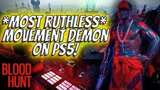 BLOODHUNT *MOST RUTHLESS* PS5 CONTROLLER MOVEMENT DEMON! Vampire the Masquerade Blood Hunt Gameplay!