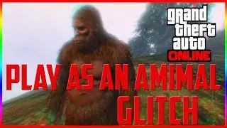 GTA ONLINE- PLAY AS AN ANIMAL GLITCH,PEYOTE PLANT IN ONLINE [AFTER PATCH 1.41]