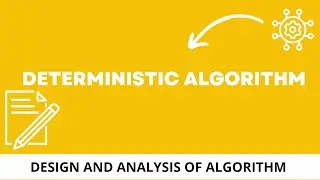 Deterministic algorithm