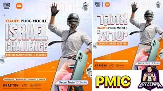 Announcing Xiaomi PUBG Mobile Israel Challenge🇮🇱 #pubgmvip #pubgmobile #pubgmobileisrael #xiaomi