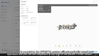 3. UP3D - How  to start oral scan?