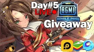 🔴LIVE - BGMI Challange for Subscribers - You Complete the Task and Win Royal Pass - Day#5