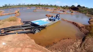 CRAZY SHALLOW 1652 Blazer Outboard Jet 60\40 Mercury Cimarron River