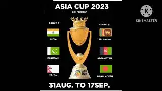 Asia Cup 2023 schedule