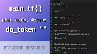 03. TERRAFORM - Primeiro Resource na Nuvem (Digital Ocean).