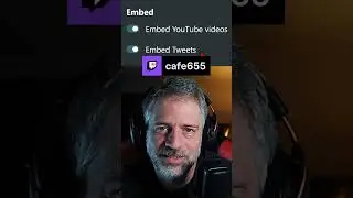 Embedded Tweets? | cafe655 on #Twitch