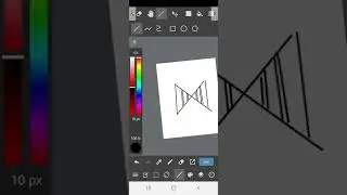 Buat Gambar Perspektif 1 Titik Hilang di HP ( Apk. Medibang Paint)