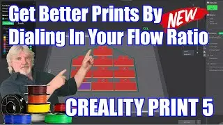 Dialing In Your Flow Rate With Creality Print 5