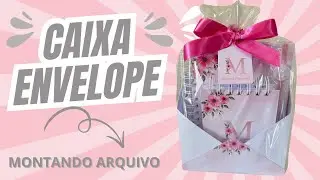 ENVELOPE BOX - IN PDF AND FOR CUTTING IN SILHOUETTE STUDIO