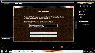minercaft connection refused:connect