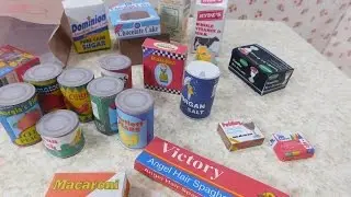 Doll Size Grocery Kit