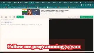 Part 3 Python video topic name operator in Python