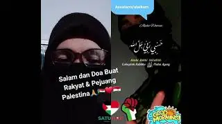 Salam dan Doa Buat Rakyat Palestina dari Rakyat Indonesia #shorts #freepalestine