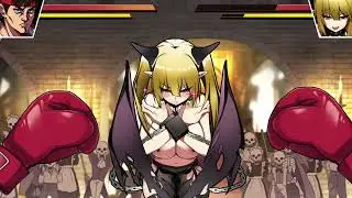Waifu Fighter Hentai Game - Clothing Damage - Vampire Opponent 4 - 3 rounds