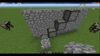 Как сделать раздвижные ступеньки в minecraft