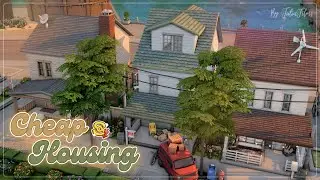 Дешевое жилье💰│Строительство│Cheap Housing│SpeedBuild│NO CC [The Sims 4]