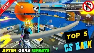 TOP 5 HIDDEN PLACES IN NEXTERRA CS RANK | cs rank tips and tricks | without friends & gloowall 😲⚡