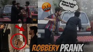 Bakra Chori Karliya 😳 Robbery Prank In public 🤣