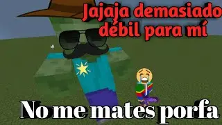 ¡Me enfrento al zombie gigante! - Minecraft pe Luckyblocks