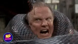 Serpiente Se Come A Un Hombre Entero | Anaconda (1997) | Now Español