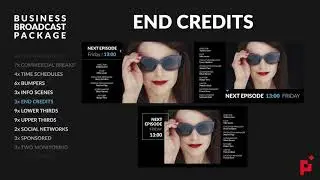 After Effects Templates  Free Download - Business Broadcast Package