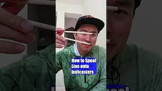 How I spool Line onto my Baitcasting Reels