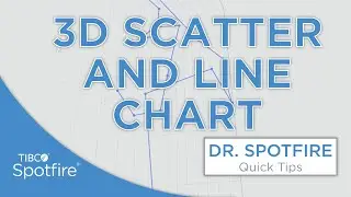 3D Scatter and Line Chart in Spotfire with Mods